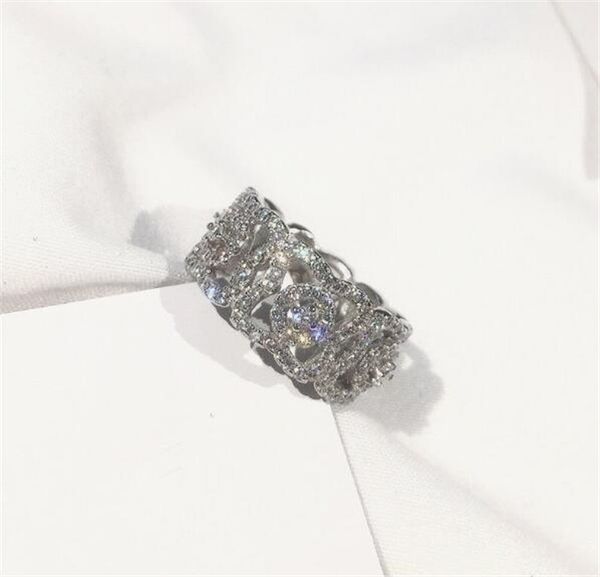 

luxury designer d b dewdrop brand ring sweet elegant classic diamond dewdrop ring women party daily luxury engagement jewelry, Slivery;golden
