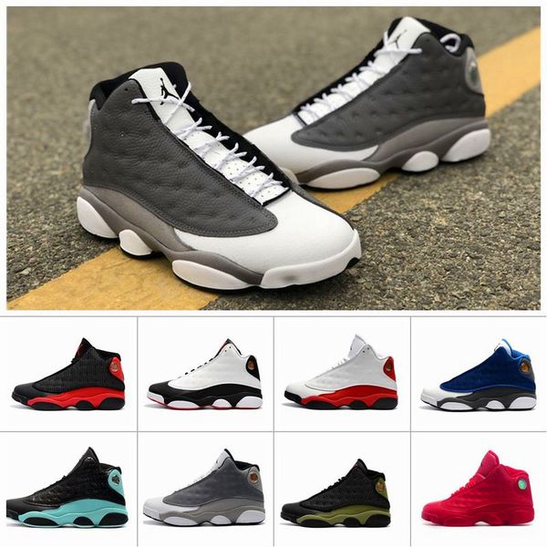 

2020 air jordan 13 high 13s cap and gown men breathable basketball shoes he got game reverse bred mens aj13 outdoor sports sneakers 7-12