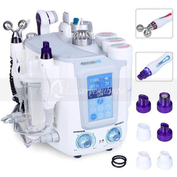

5in1 spray peeling dermabrasion ultrasonic rf bio facial skin cleaning machine