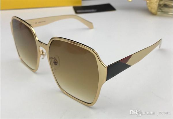 

new fashion designer sunglasses 6005 square metal frame simple and generous series style uv400 lens, White;black