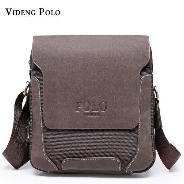 

2017 casual oxford patchwork pu leather men bags,leisure breathable vintage business men's messenger bag man shoulder bags