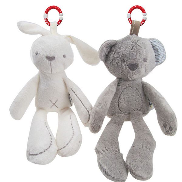 

new year girl bo super soft plush bear chirping baby child trolley hanging hanging doll doll plush toy pendant hook toys gg5