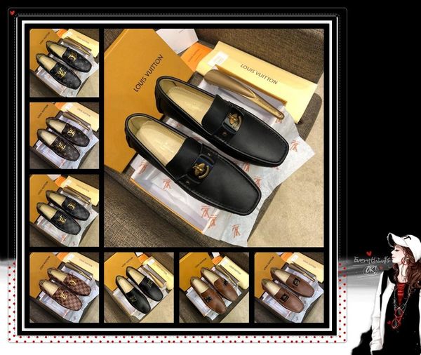 

newst men dress shoes fashion leather shoes ace beige bee animal flower style flat luxury shoes elegant soft bottom