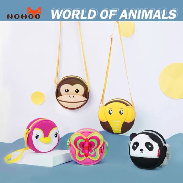 

children shoulder bag mini animal messenger bags round bag small square kids all-match coin purse cute princess handbags