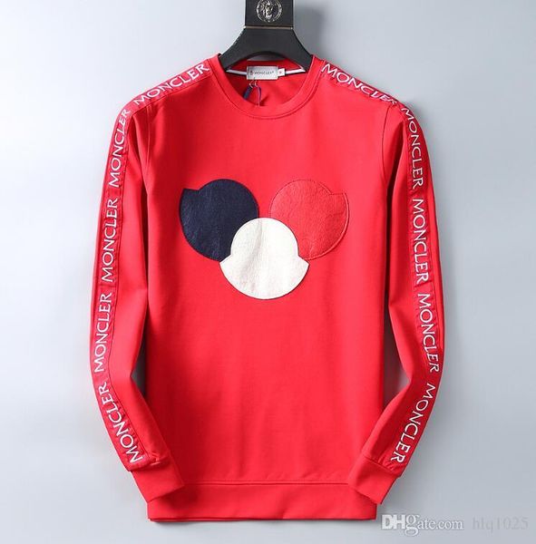 

autumn and winter men's fashion designer sweatshirt european and american style letter printing men's and women's long-sleeve, Black