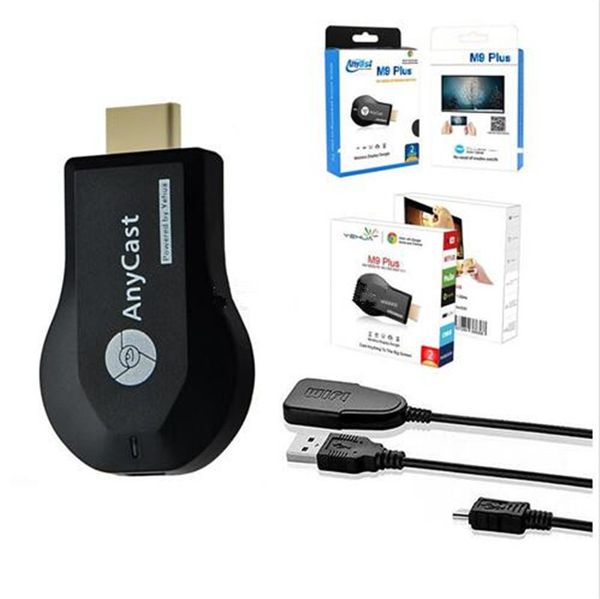 

HD TV Stick AnyCast M9 Plus для Chromecast Youtube Netflix 1080P Беспроводной WiFi Дисплей ТВ Приемник Dongle DLNA Mi