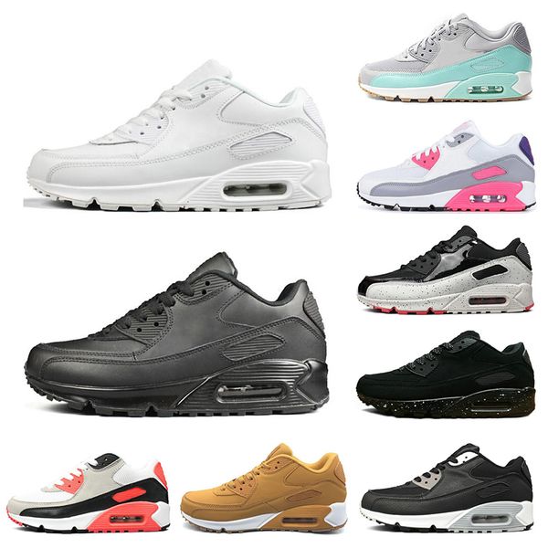 

mens womens running shoes triple white black yellow pink mens trainers cushion surface breathable sports sneakers size 36-45