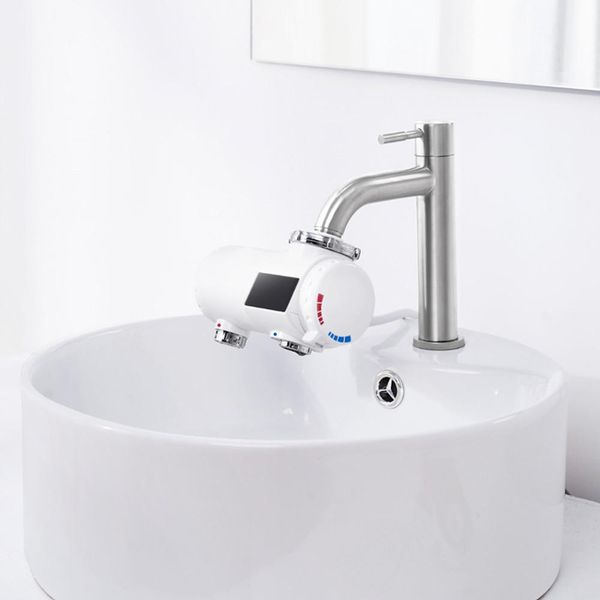 

share to: xiaoda 220v 3000w electric water heater faucet 3s fast instant heating home bathroom kitchen & cold mixer tap led display