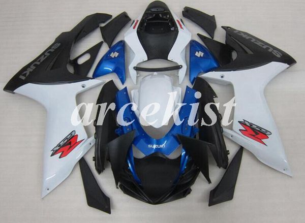 

4gifts новый abs мотоциклов обтекатели kit, пригодный для suzuki gsx-r600 gsx-r750 k11 l1 2011 - 2016 11 12 13 14 15 16 кузова набор белый ч