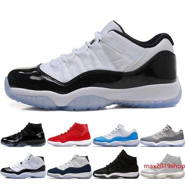 

11 11s cap and gown prom night mens basketball shoes gym red bred prm heiress black stingray barons men sports sneakers outdoor designer