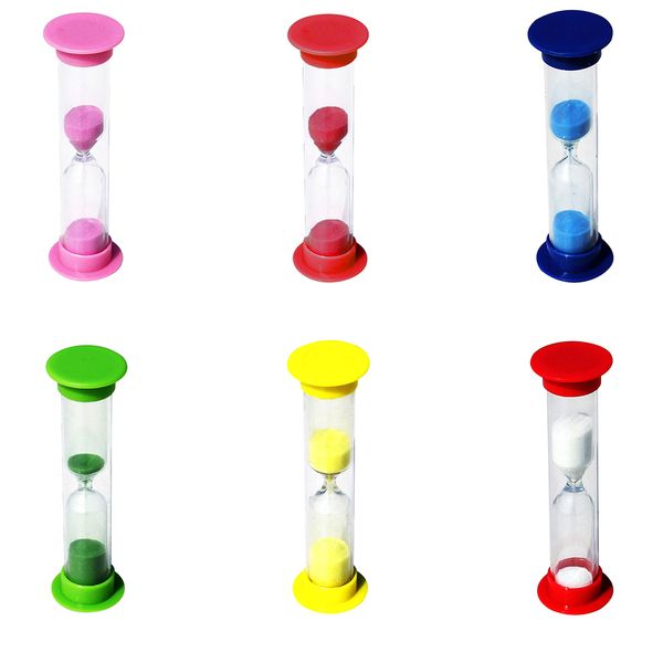 

2 minute sandglass colorful small hourglass 120 second timer creative kids birthday gifts