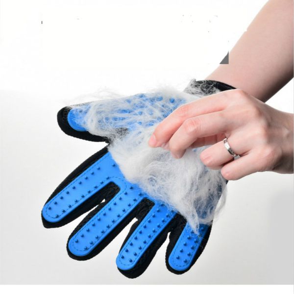 

pet bath gloves silicone remove hair dirt and massage brush pet supplies cat and dog bath products