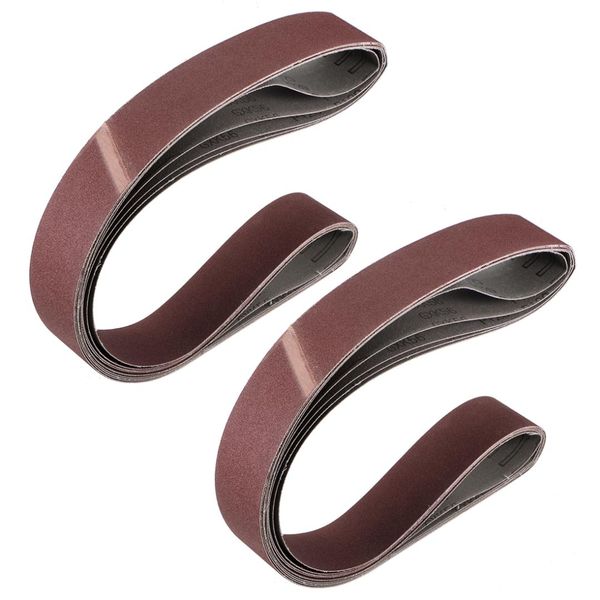 

uxcell sanding belt grit sand belts 120 grit 10pcs