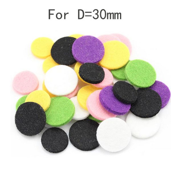 

carprie 30mm car perfume supplemental pad essential oil diffuser cotton decorate jewelry mat drop shipping