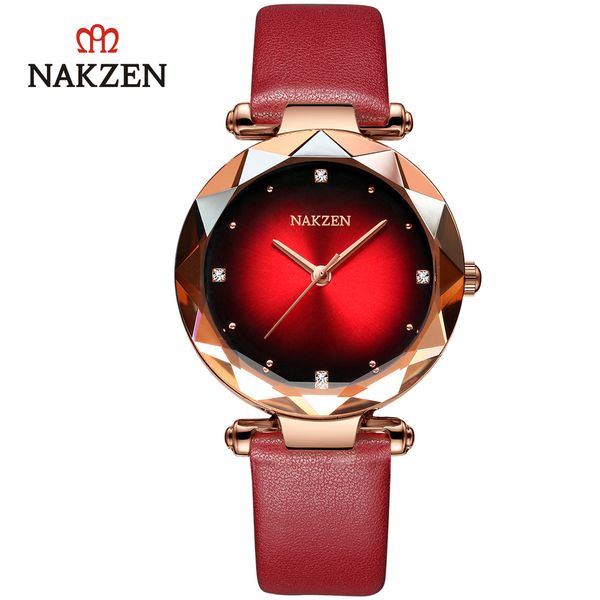 

elegant ladies watch leather buckle women dress watches casual waterproof watch feamle clock horloges vrouwen, Slivery;brown