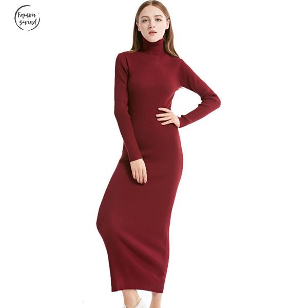 

осень зима свитера платье женщины водолазку пуловеры свитер высокого качества длинные женские трикотажные vintage толстые теплое платье, White;black