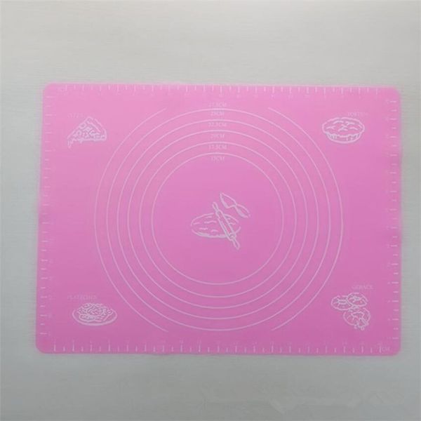 

silicone mat baking rolling cut dough mat fondant non-toxic non-slip pastry cake flour pad kitchen food mat accessories supplies