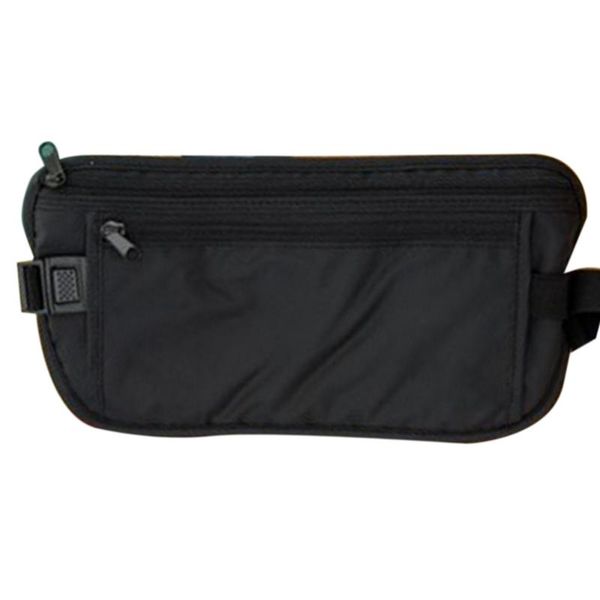 

women casual zipper closure waterproof travel fashion nylon daily portable anti theft sport waist bag