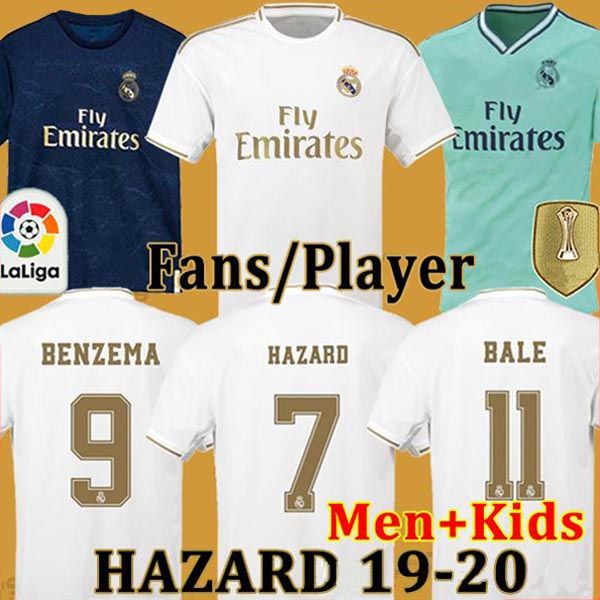 

Fan player ver ion real madrid occer jer ey 19 20 hazard militao cami eta de futbol 2019 2020 viniciu football hirt men kid kit