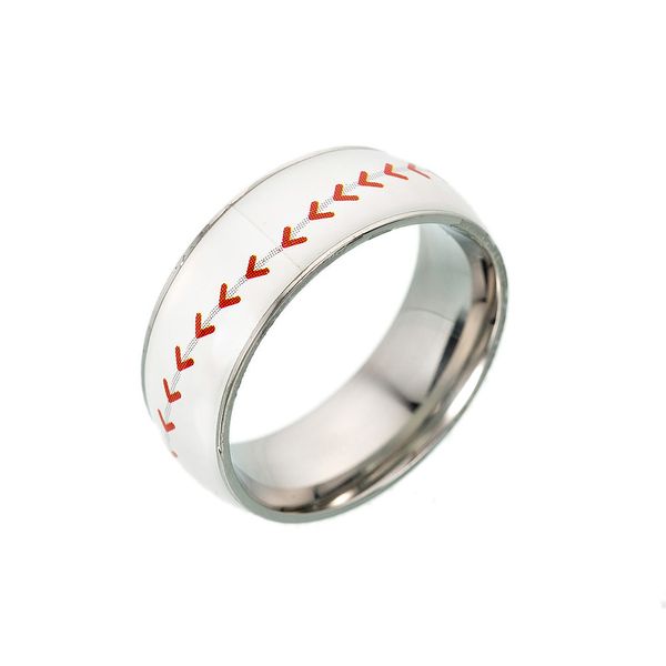 

jewelry football basketball baseball football titanium steel rotating ring sporting goods jewelry