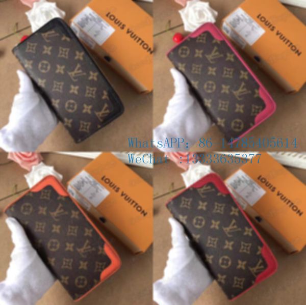 

m61188-2019 new fashion classic zipper bag mini purse for ladies medium capacity strapless clutch bag