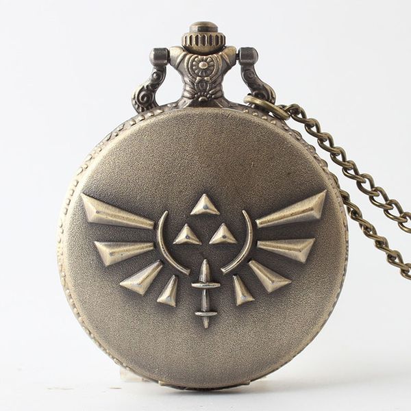

charm fashion roman number quartz steampunk pocket watch women man necklace pendant with chain gifts xh3010, Slivery;golden