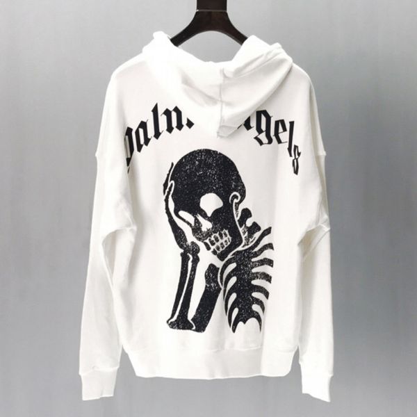 

Mens Designer Hoodies Sweater Fashion PA Brand PALM ANGELS Hoodie Skull Printing Sweatshirt Hooded Pullover Long Sleeve