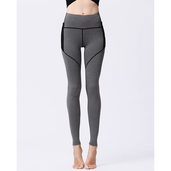 

gym srtriped geometric pattern leggings slim fitness high waist leggings workout 2019 women black mesh yoga pants, White;red