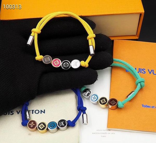 

new women men bangles fashion jewelry metal bead adjustable bracelet hollywood beaded bohemia bracelets, Black