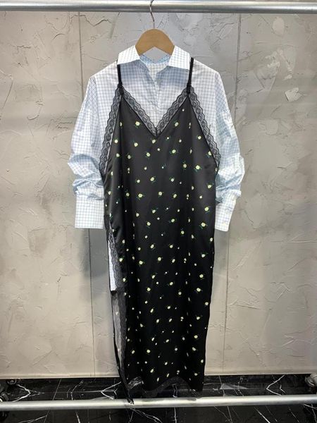 

2019 summer new women prints two piece casual dress ddxgz2 5.1, Black;gray