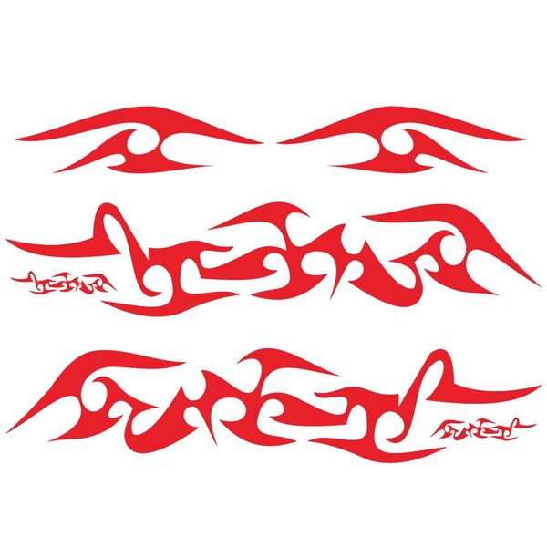

car stripe decals side body long stripe vinyl flame decals decoration stickers auto stickers black\white\yellow\blue\red