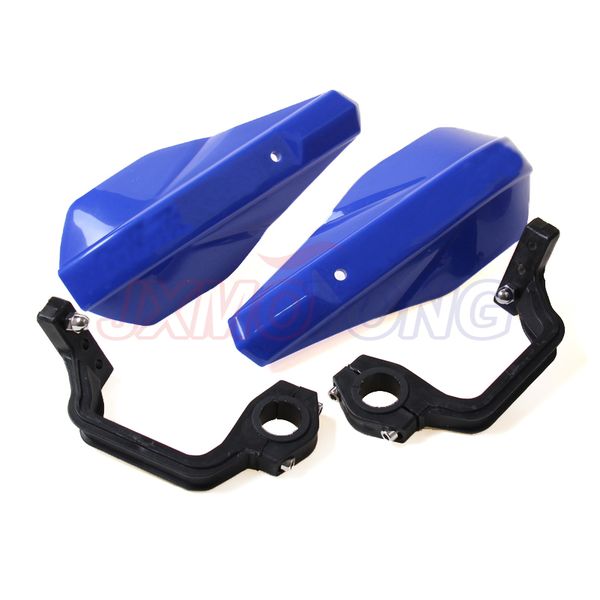 

pp plastic hand guards 7/8" 22mm handlebar guard hand guards fit motorcycle dirt bike pit bike atv quads blue