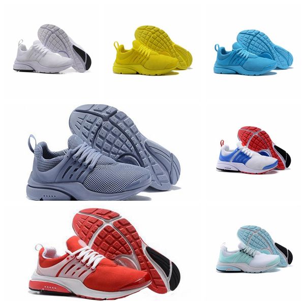 

new presto 5 br qs breathe running shoes yellow red blue triple black white for men women outdoor athletic sport sneakers eur 36-45