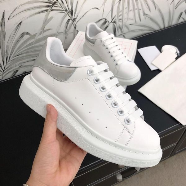 

hit color plate-forme metal splicing platform luxury designer mens and womens fashion vintage designer shoes custom, Black