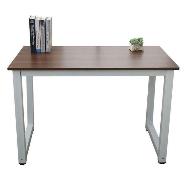 

wood computer desk pc laptable study workstation home office furniture