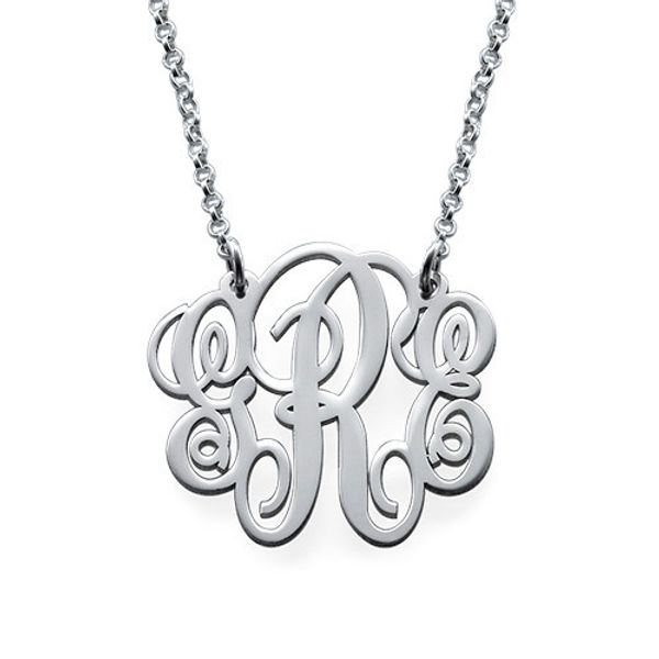 

fashion-custom women necklace necklace titanium steel necklace creative personality english name chain stainless steel jewelry diy gift, Silver