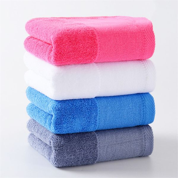 

новое хлопчатобумажное длинное полотенце, фитнес-полотенце 120g толстое мягкое абсорбирующее полотенце для мытья лица можно настроить