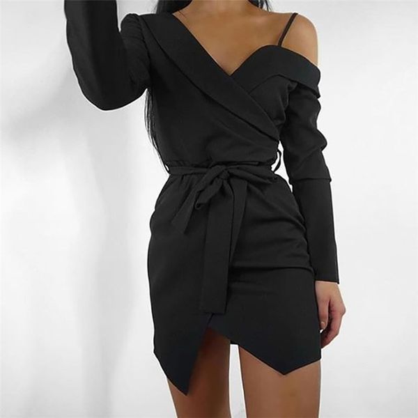 

casual dresses winter suit-dress long sleeve lady dress, Black;gray