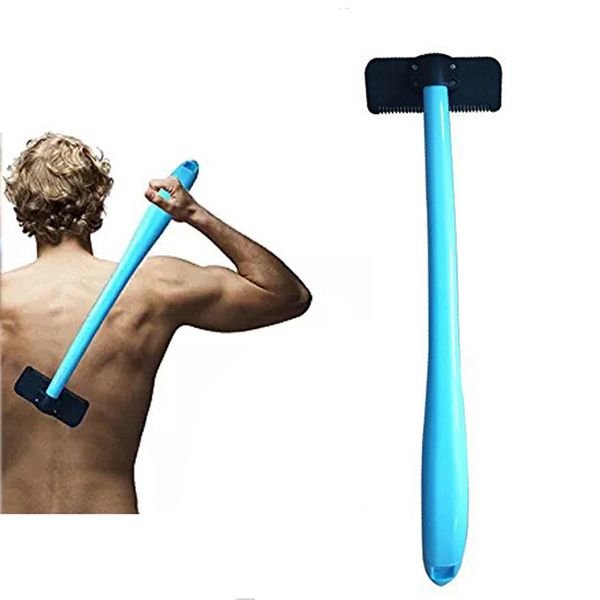 

2 style back hair shavers hair clipper do-it-yourself whole body leg back razor beard trimmer long handle big blade removal