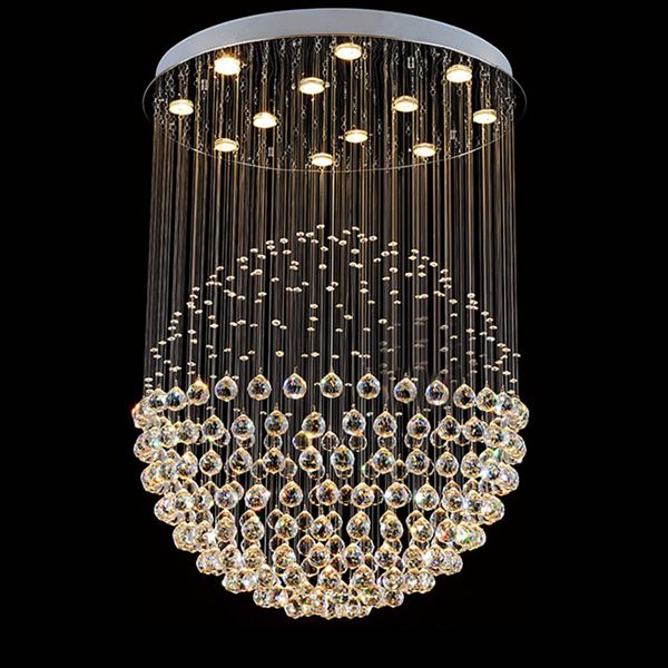 

crystal chandelier lighting round ball design light for living room bedroom restaurant hall ceiling chandeliers kitchen lamps