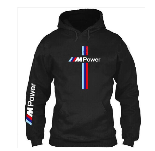 

2020motorsport for m power print autumn fashion men brand casual sweatshirt solid color hoodie jackets male hoodie