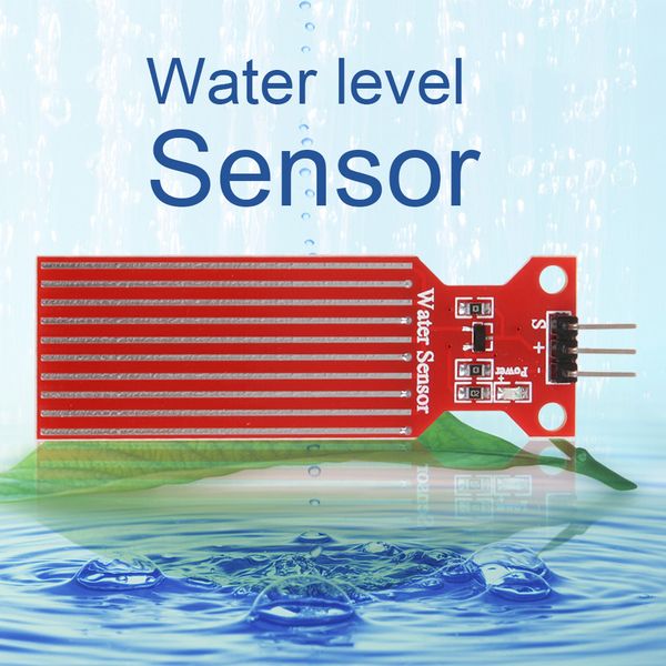 

1pc high sensitivity water liquid level sensor rain water level sensor module detection liquid surface depth height for arduino