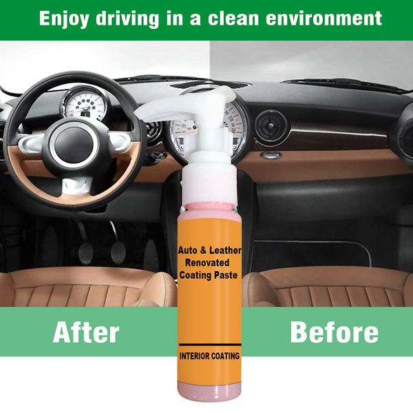 2019 Car Care Refurbish Cleaner Leather Seat Polish Dashboard Interior Cleaning Tool Multifunctional Csl88 The Best Car Care Products The Best Car