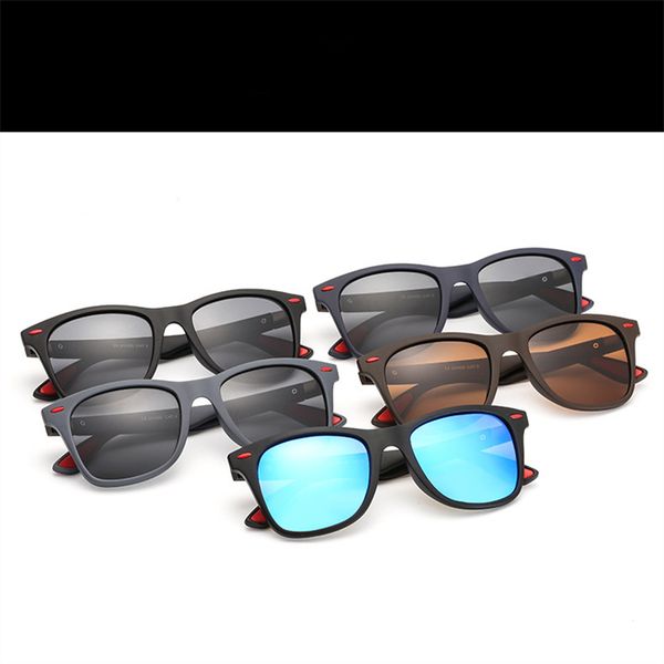 

new polarized men's sunglasses fashion uv400 ladies sunglasses classic brand design square glasses sports driving sunglasses, Blue
