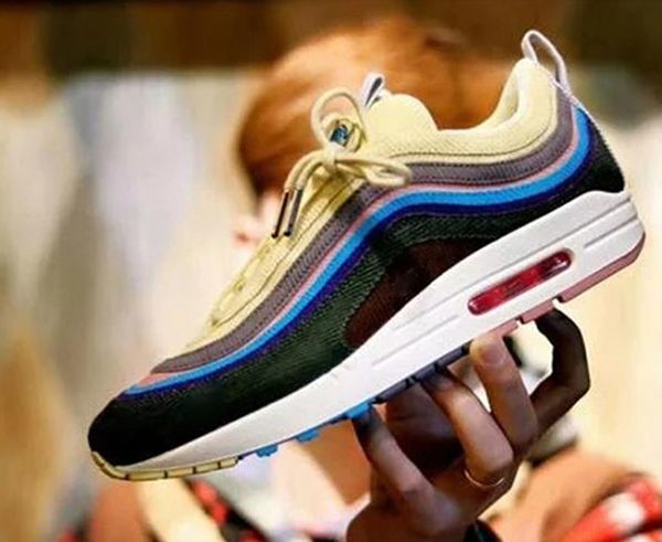 

sean running shoes 97 vf sw wotherspoon corduroy mens trainers luxury casual shoes women white fashion sneakers designer shoes 36-46