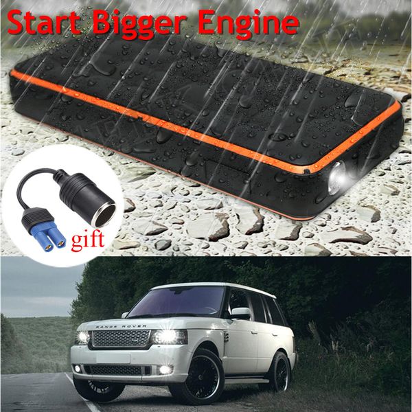 

waterproof 28000mah 12v car jump starter power bank 1000a starting device car battery charger for petrol 8.0l diesel 6.0l