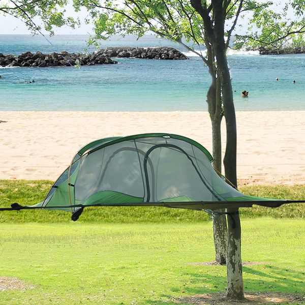

waterproof suspended tree tent hanging tree house camping hammock 4 season tent ultralight for hiking backpacking 220*200cm