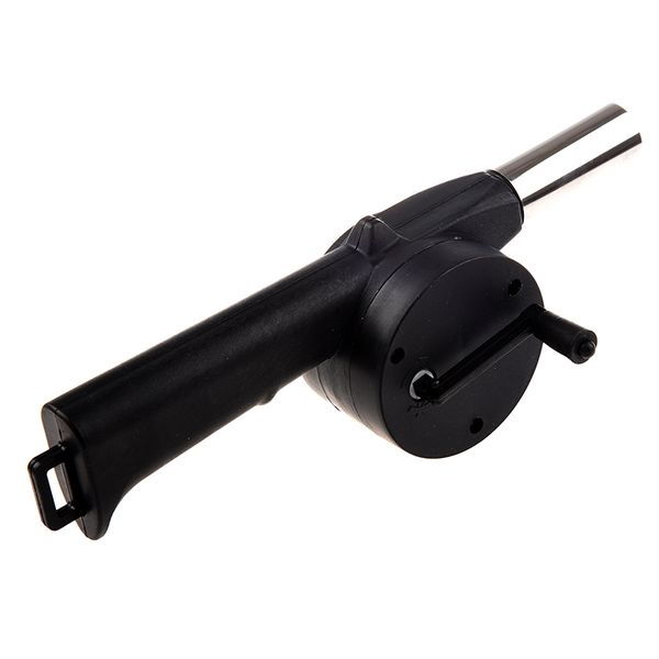 

bbq starter blower wind barbecue grill fire hand crank new