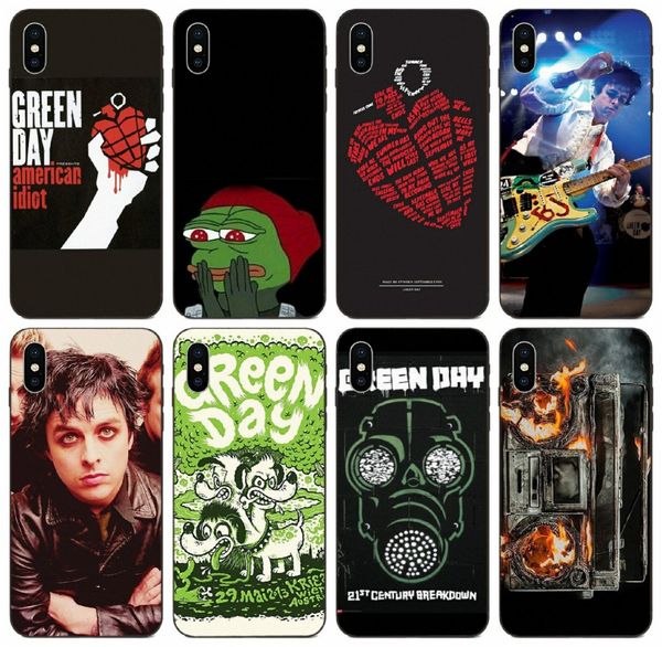 

tongtrade] музыка альбом группы green day чехол для iphone 8s 7s 6s plus x xs 11 pro max samsung j7 j5 huawei gr3 gr5 редми 3 pro 1pcs case