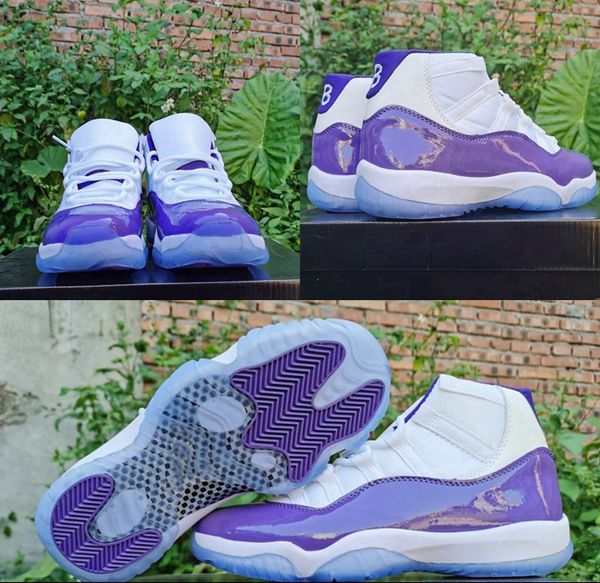 

new 11 11s mens basketball shoes wmns metallic silver pink blue purple trainers sports baskets sneakers jumpman des chaussures with box